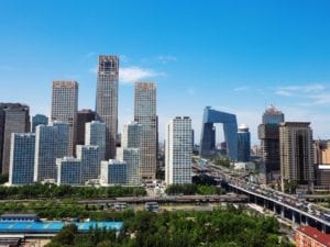 N ° 25: Pékin compte 999 hauts bâtiments en 16 807 kilomètres carrés.