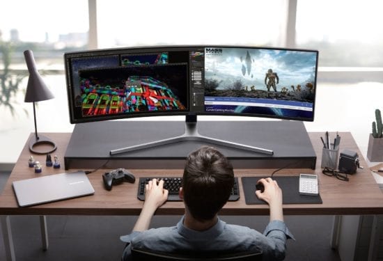 Samsung dévoile le CHG90: son nouveau moniteur 49 pouces