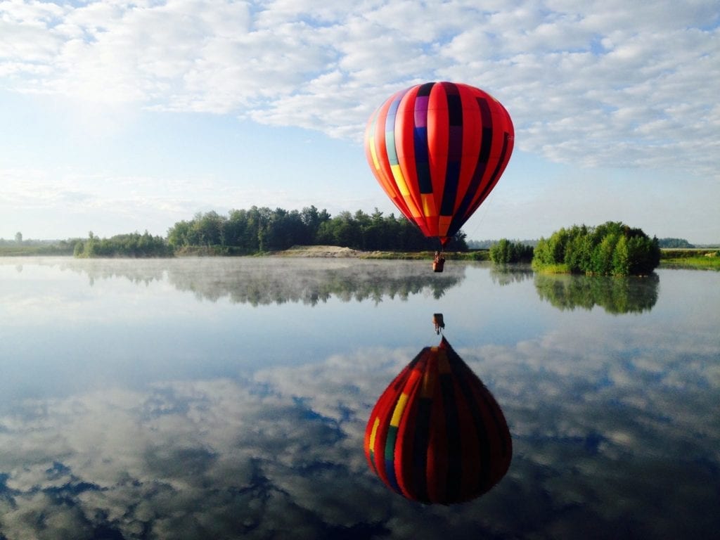 Un vol mémorable en montgolfière avec Balad'Air, Envolée en Montgolfières, en Montérégie