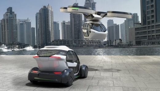 WOW! Airbus dévoile Pop Up, son projet de voiture volante