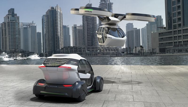 Airbus dévoile Pop Up, son projet de voiture volante