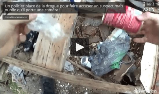 Un policier dépose de la drogue pour accuser un suspect mais oublie qu’il a une caméra qui filme tout