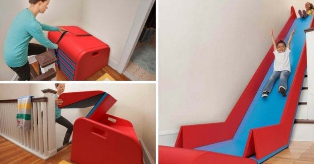 SlideRider – Voici l’idée la plus originale pour plaire aux enfants et les grands!