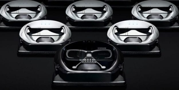 Un aspirateur robot Star Wars contrôlable par la force… de votre smartphone