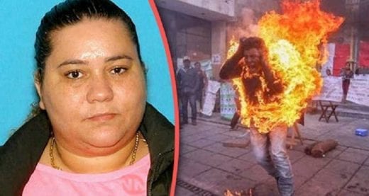 Une femme met le feu à son mari après avoir violé sa fille de 7 ans