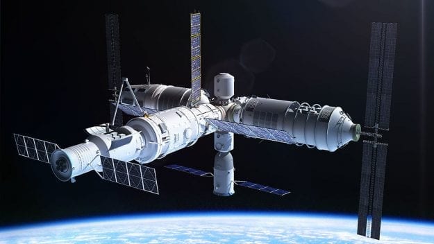 Une station spatiale chinoise tombera sur Terre cette année!