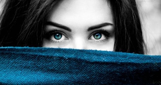 Absence de perception des couleurs ou achromatopsie