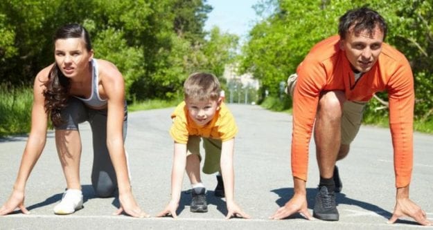 Des trucs pour rester en forme en famille