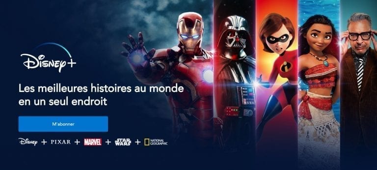 The new Disney channel, movies and series in Streaming