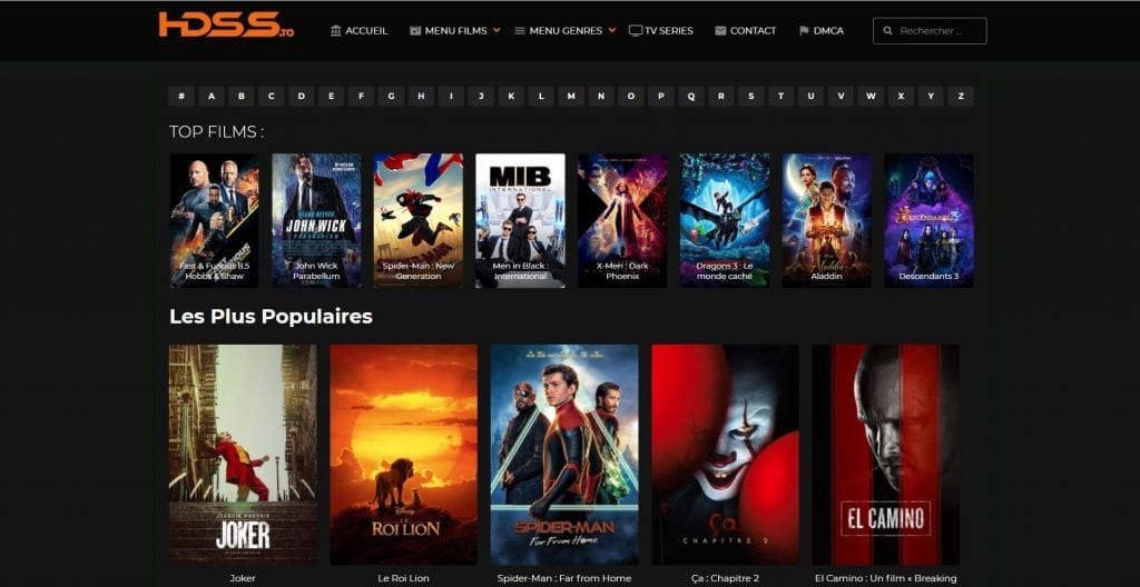 HDSS TO Le site de films et série en Streaming gratuit