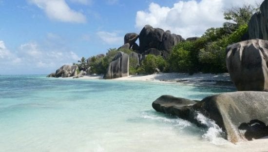 L’Anse Source d’Argent Beach is all the rage