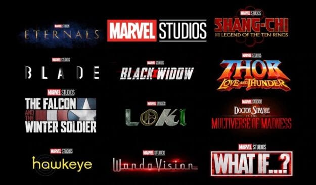 MARVEL – Voir les films prévus au cinéma entre 2021 et 2023