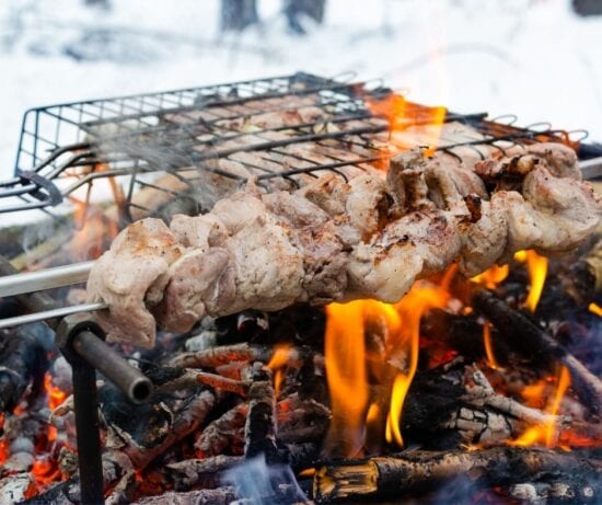 Be the warriors of the winter barbecue
