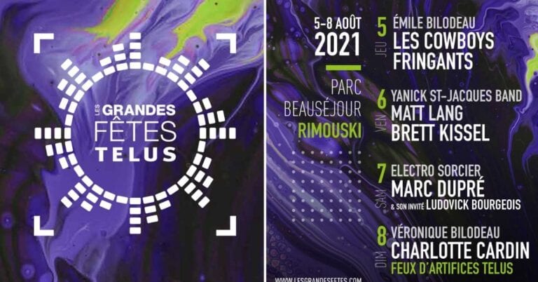 Les Grandes Fêtes TELUS dévoile la programmation de son édition 2021!