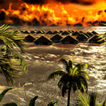 The biggest tsunamis and waves filmed by camera