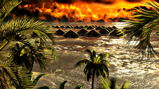 The biggest tsunamis and waves filmed by camera